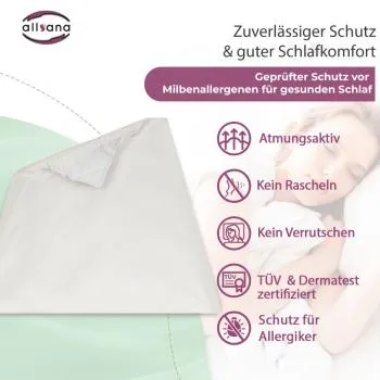Allsana sensitive care Deckenbezug 135x200 cm